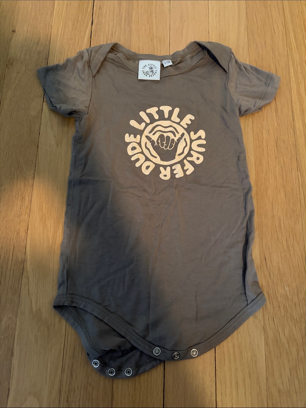 Little Surfer Dude Baby One-Piece Bodysuit